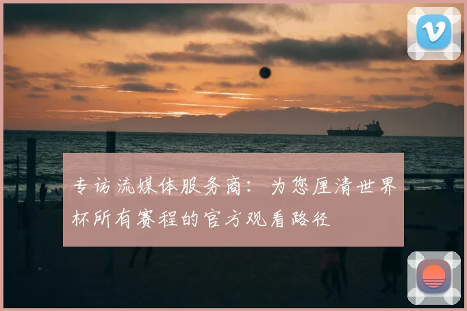 专访流媒体服务商：为您厘清世界杯所有赛程的官方观看路径